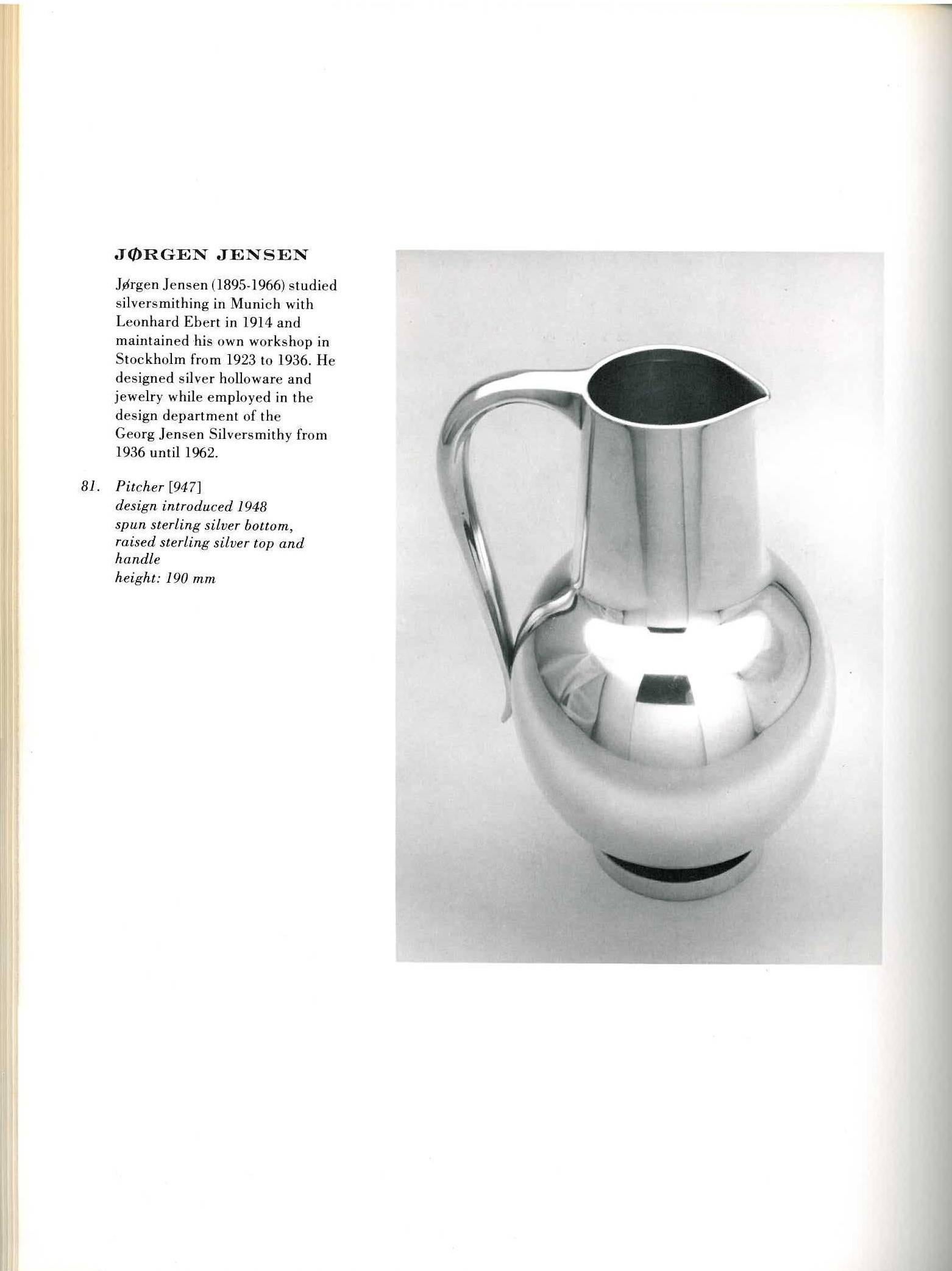 Georg Jensen Silversmithy: 77 Artists, 75 Years (Book) For Sale 1