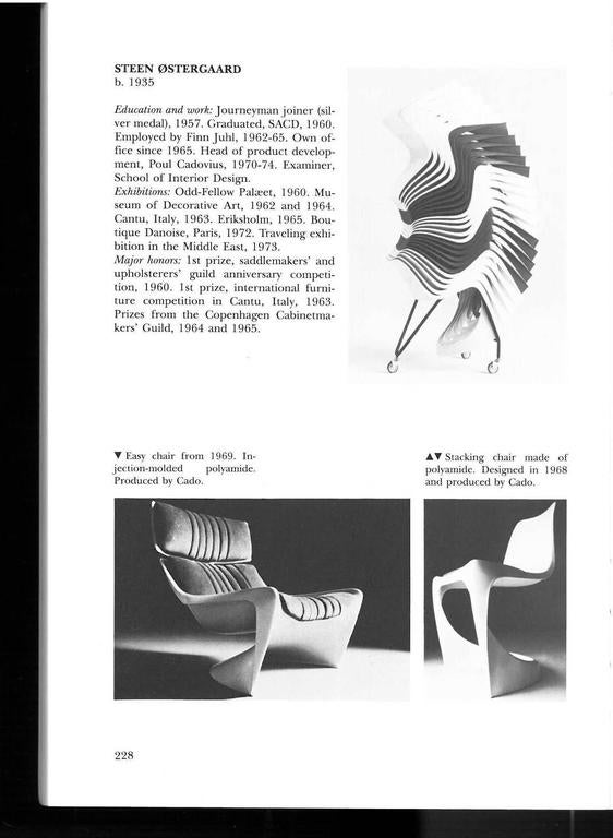 Contemporary Danish Furniture Design 'Book' For Sale at 1stDibs