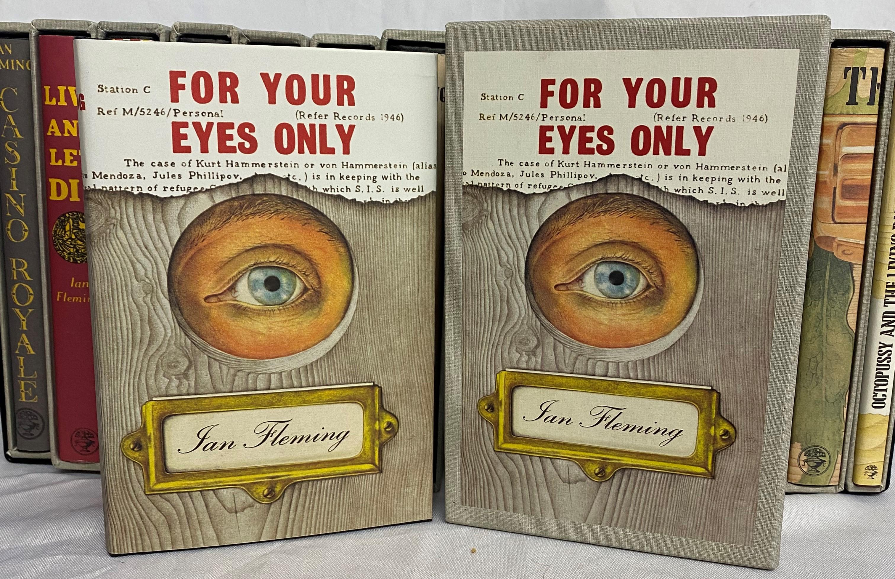 James Bond by Ian Fleming, Complete Set of 14 First Edition Library (Book) For Sale 4