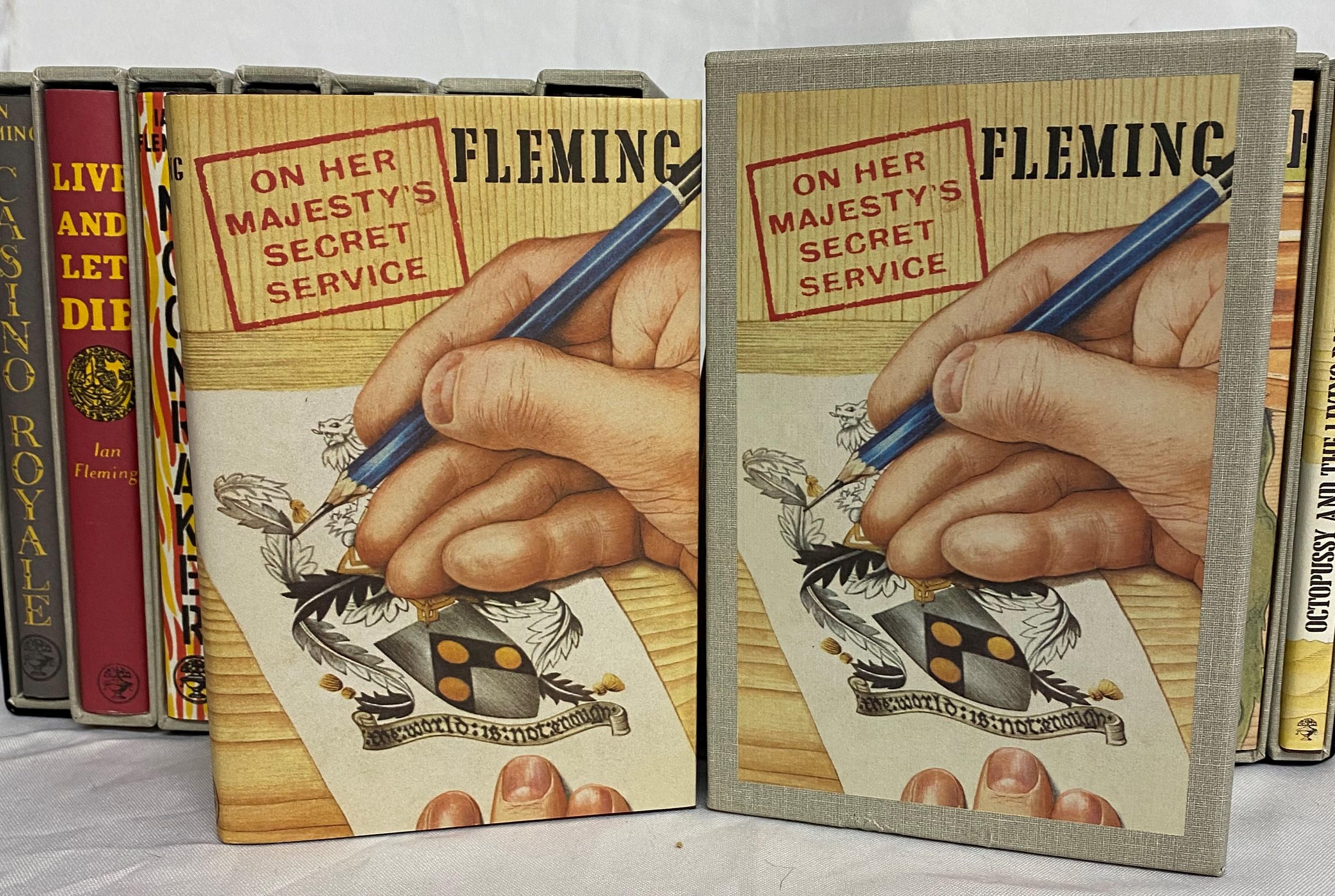 James Bond by Ian Fleming, Complete Set of 14 First Edition Library (Book) For Sale 6