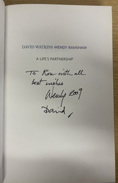David Watkins und Wendy Ramshaw: „Eine lebenslange Partnerschaft“ von Graham Hughes (Buch)