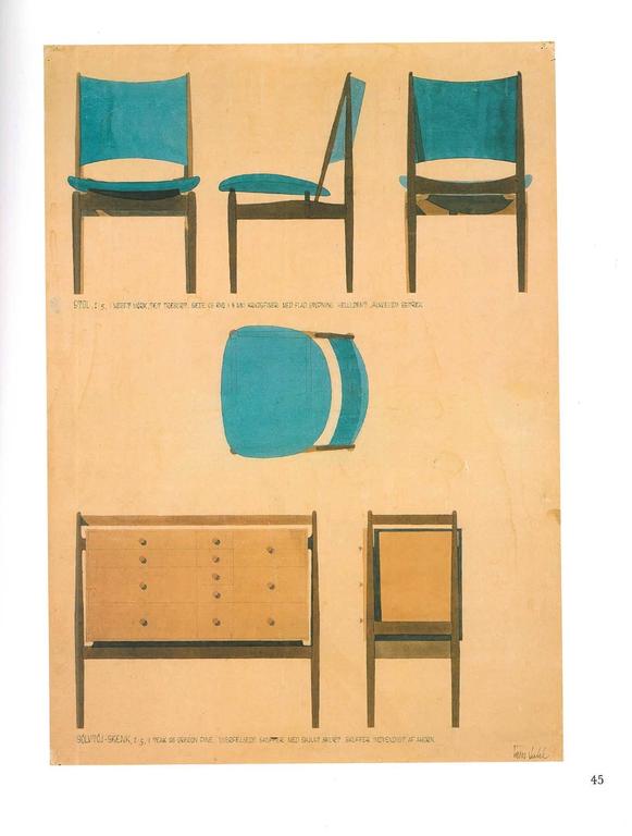 "FINN JUHL Furniture Architecture Applied Art" Book For Sale at 1stDibs