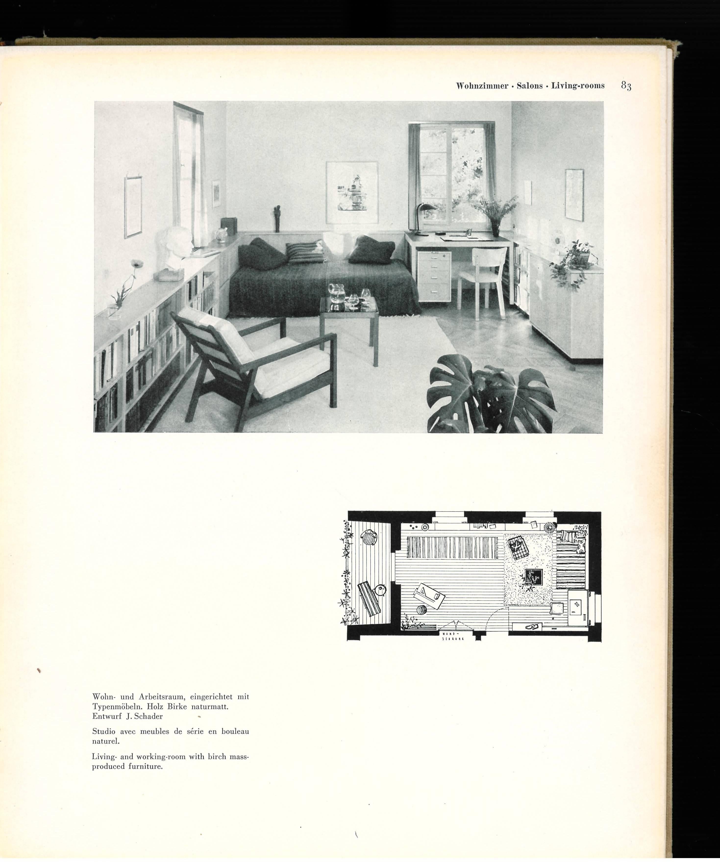 Mobel & Wohnraum : Furniture & Rooms (Livre) en vente 2