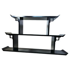 1986 Raymond K Sabota Century Furniture Chin Hua Hanging Shelf