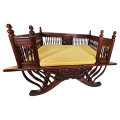 19th Century Burmese Elephant Howdah Seat