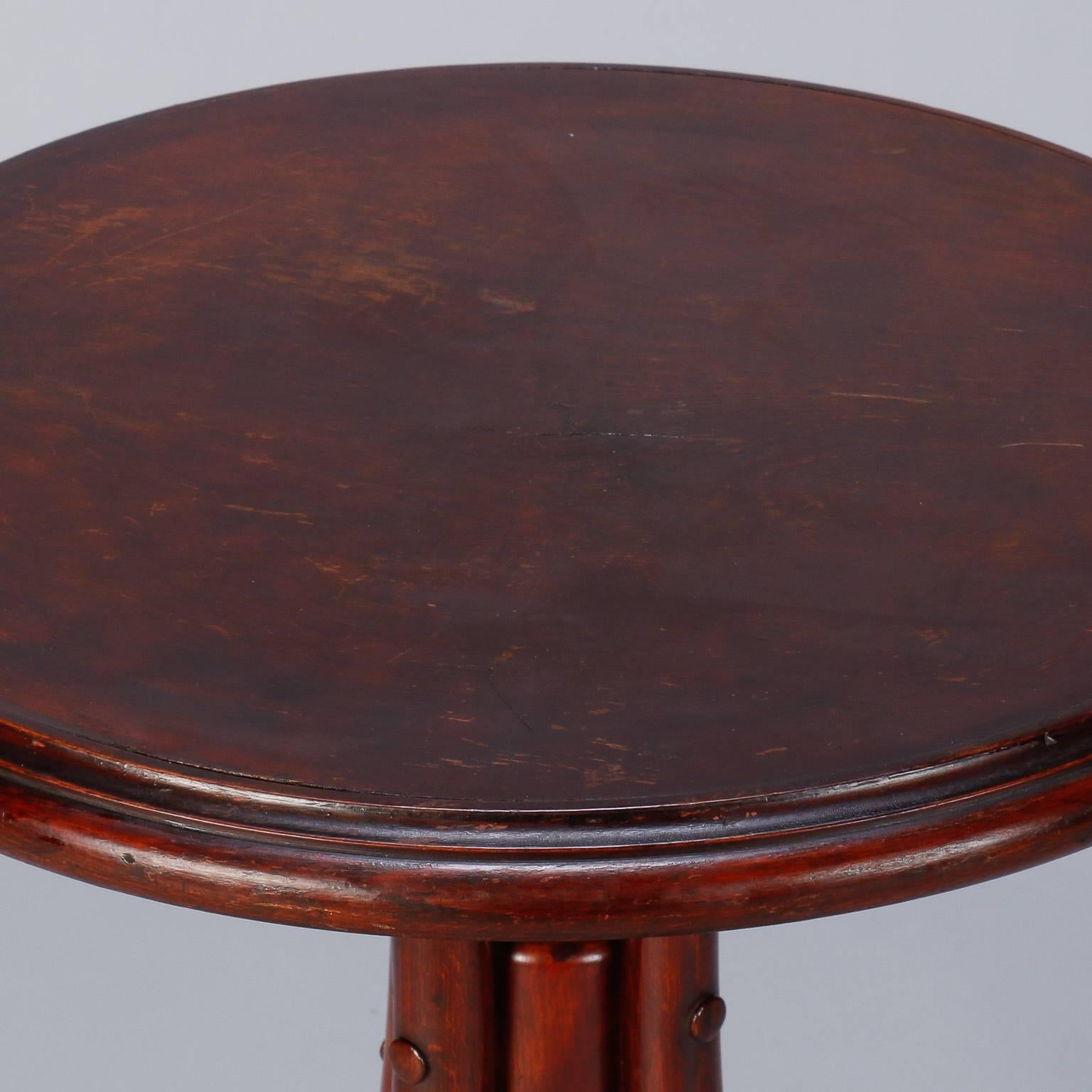 Early 20th Century Thonet Round Side Table 1