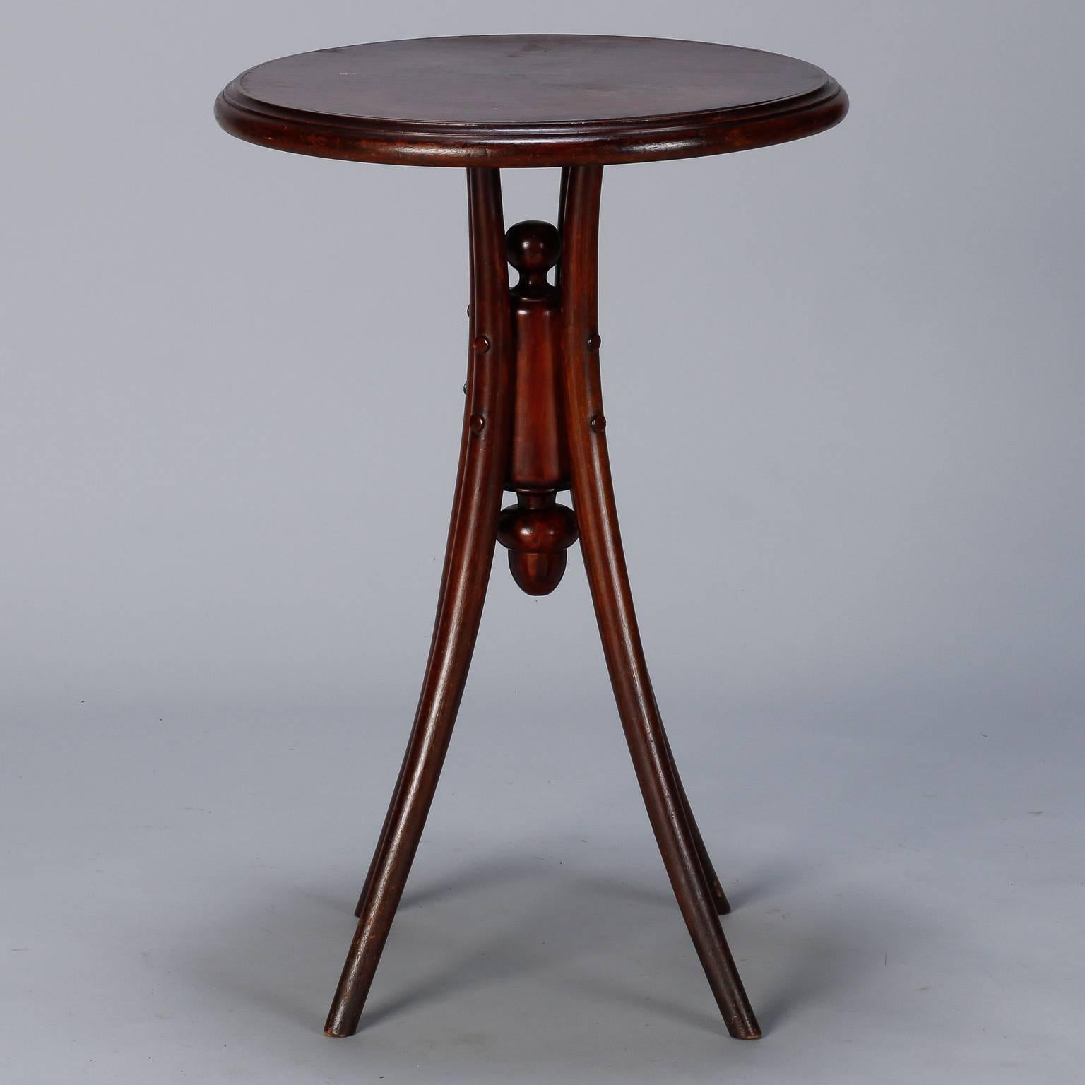 Early 20th Century Thonet Round Side Table 2