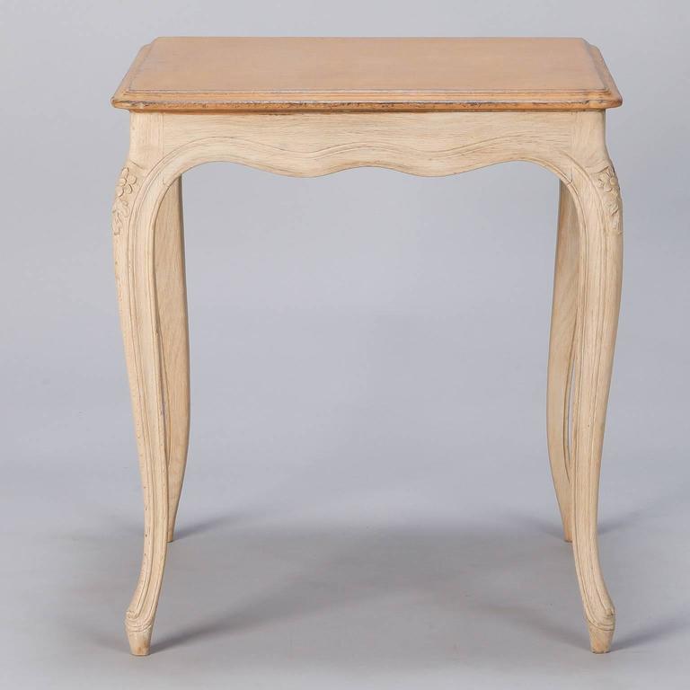 French Small Painted Square Side Table For Sale at 1stDibs | small ...