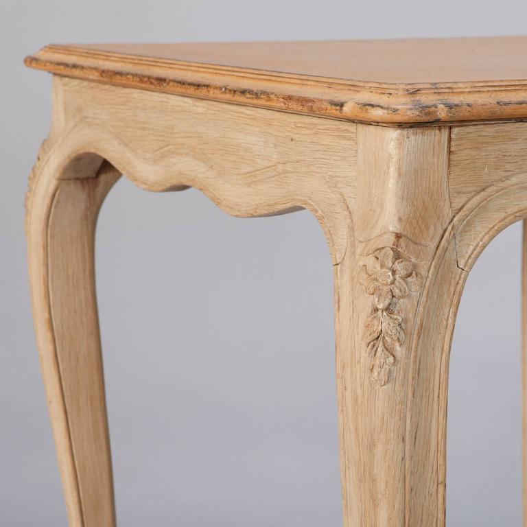 French Small Painted Square Side Table For Sale at 1stDibs small