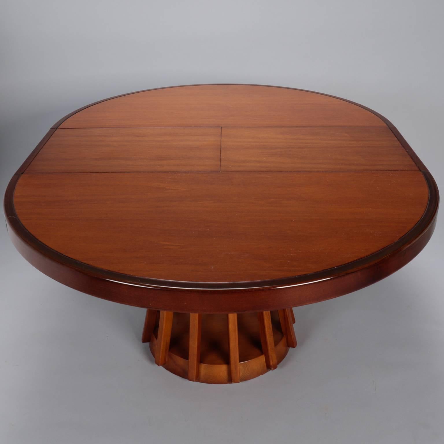 self storing butterfly leaf table