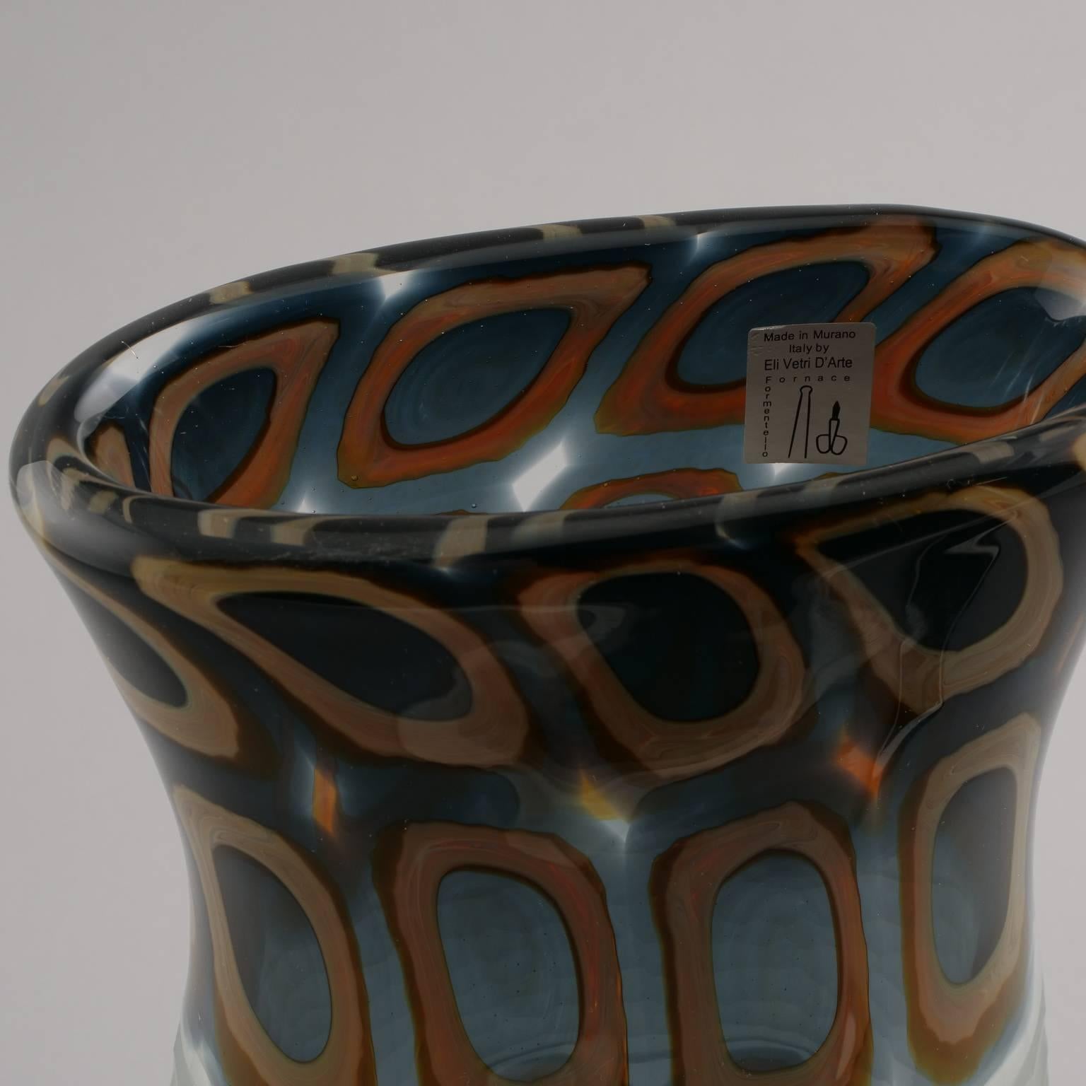 Home Accessories Vinciprova Vetri Di Murano Wall Glass Vase Made