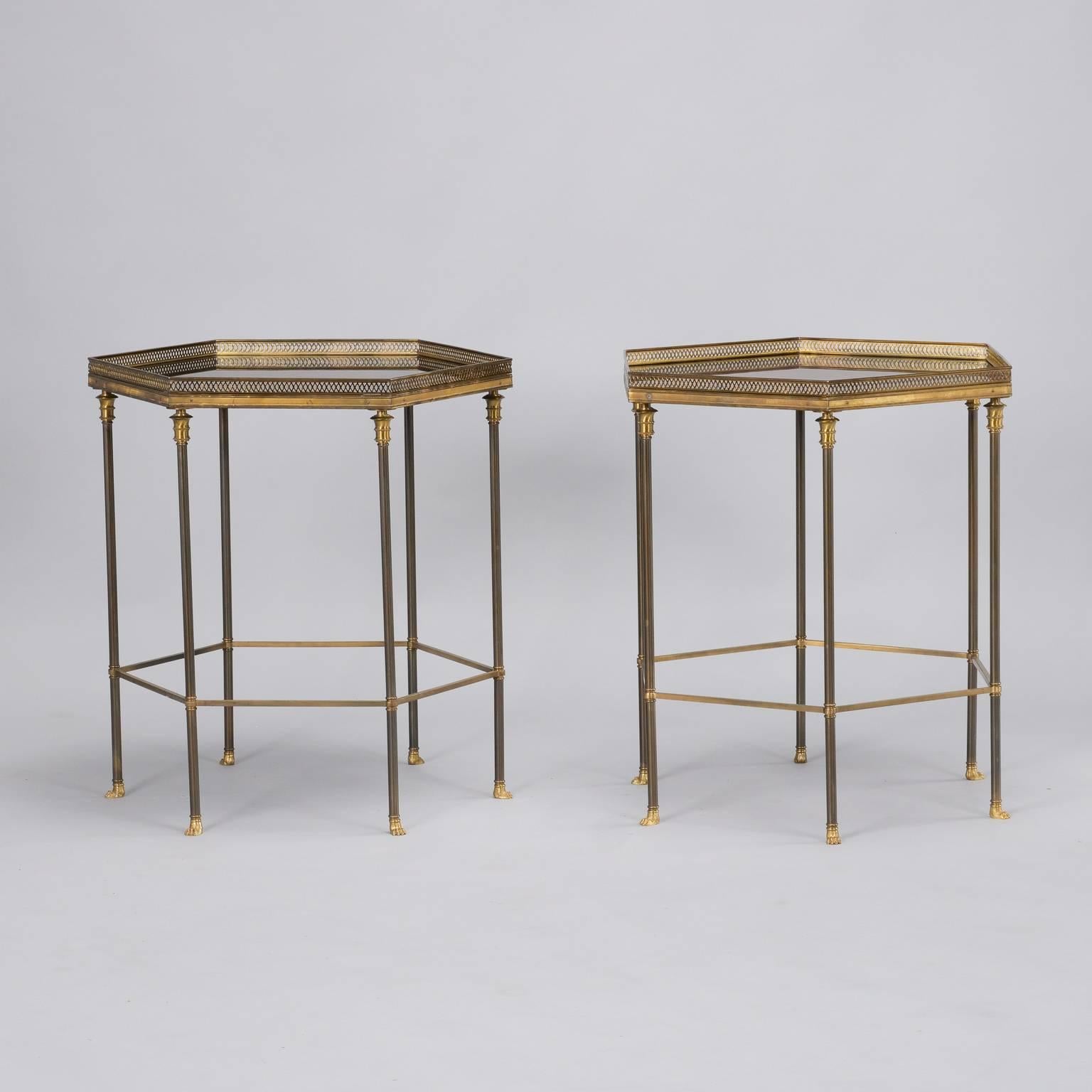 Pair of Maison Charles Side Tables 1