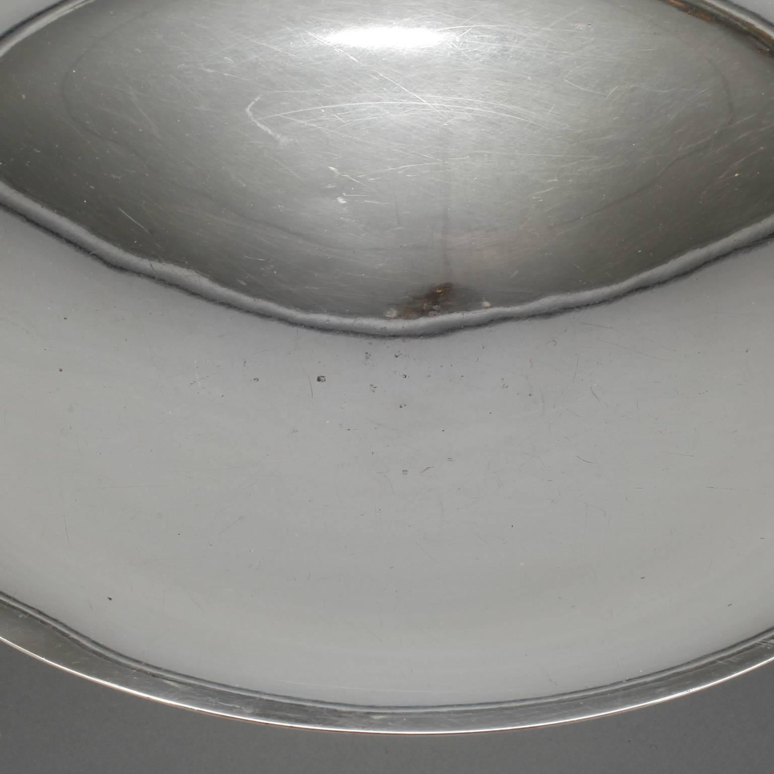 Midcentury Silver Plated Tazza 5