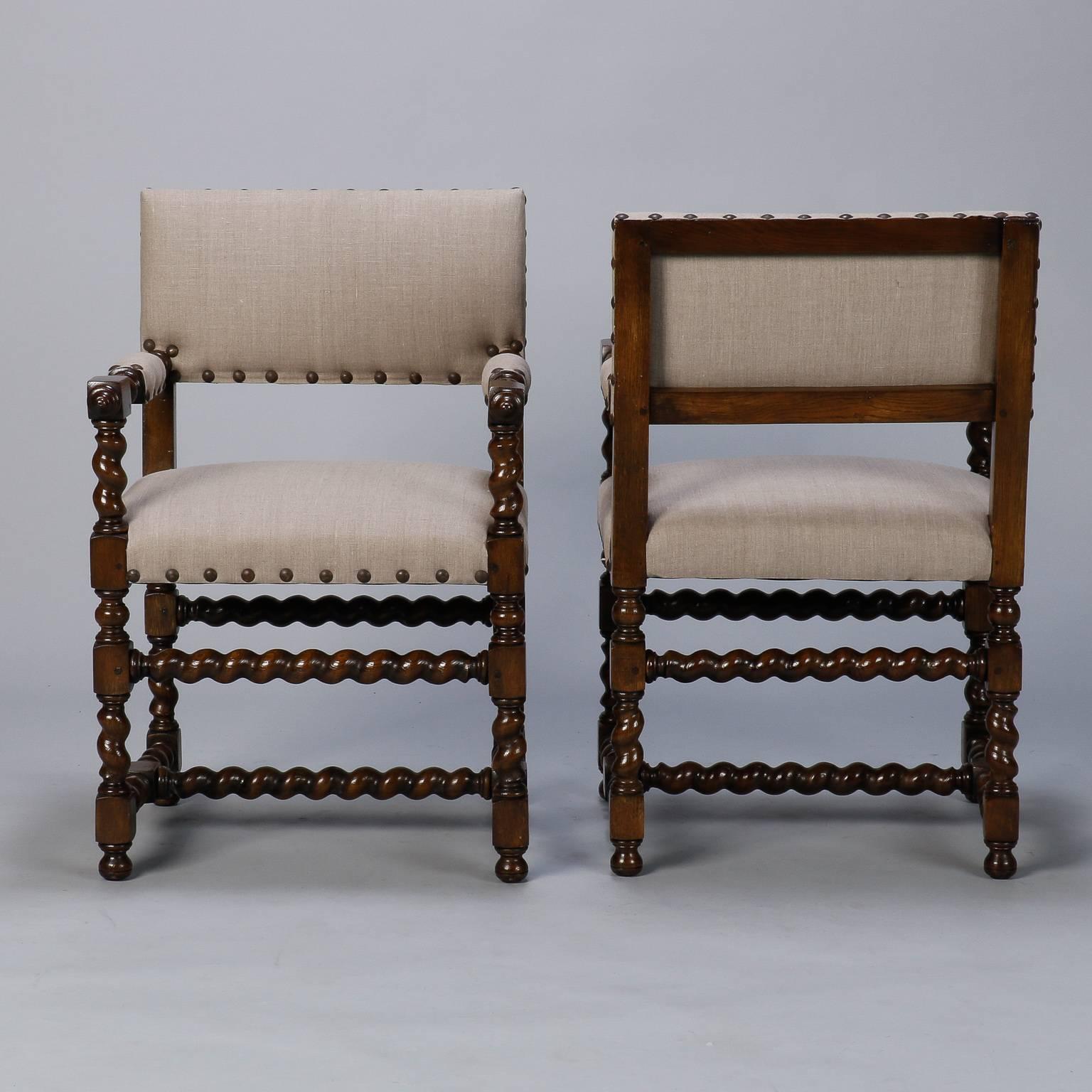 barley twist dining chairs