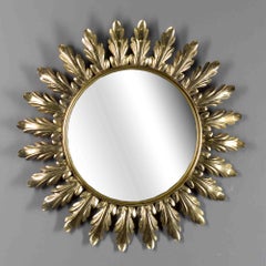 Deknudt Gilt Sunburst Wall Mirror