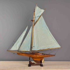 Early 20th Century English Pond Boat