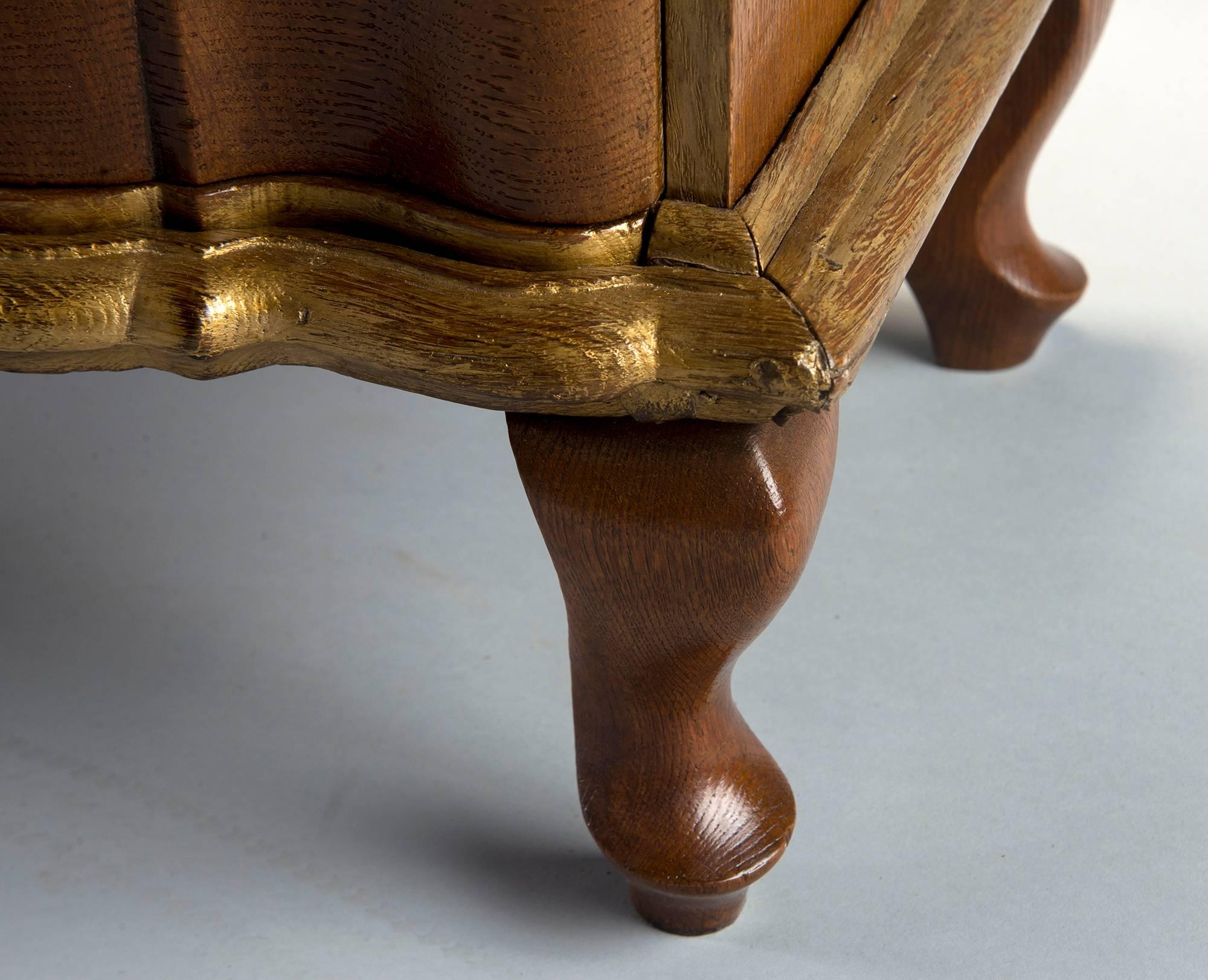 19th Century Danish Chest of Drawers with Gilt Detailing 1