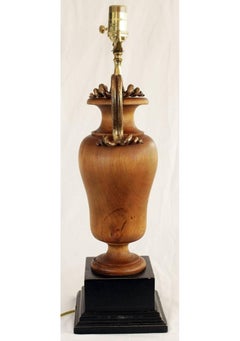 Wooden Urn Lamp by Palladio