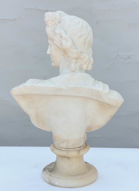 Neoclassical Marble Bust of Apollo 2