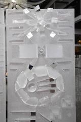 Pomodoro Style Lucite Room Divider Screen