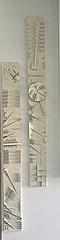 Pair of Signed Arnaldo Pomodoro Columns