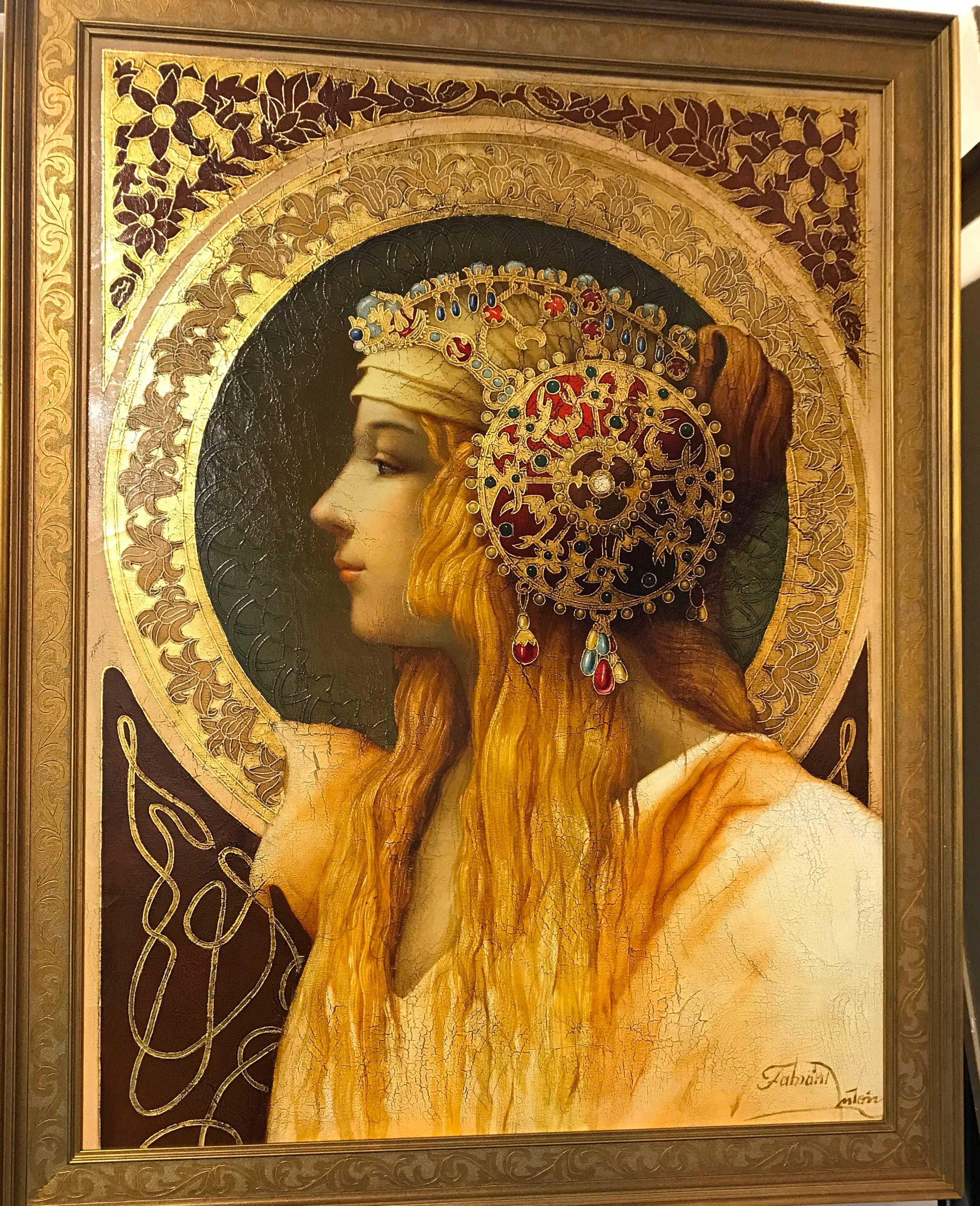 gold leaf painting