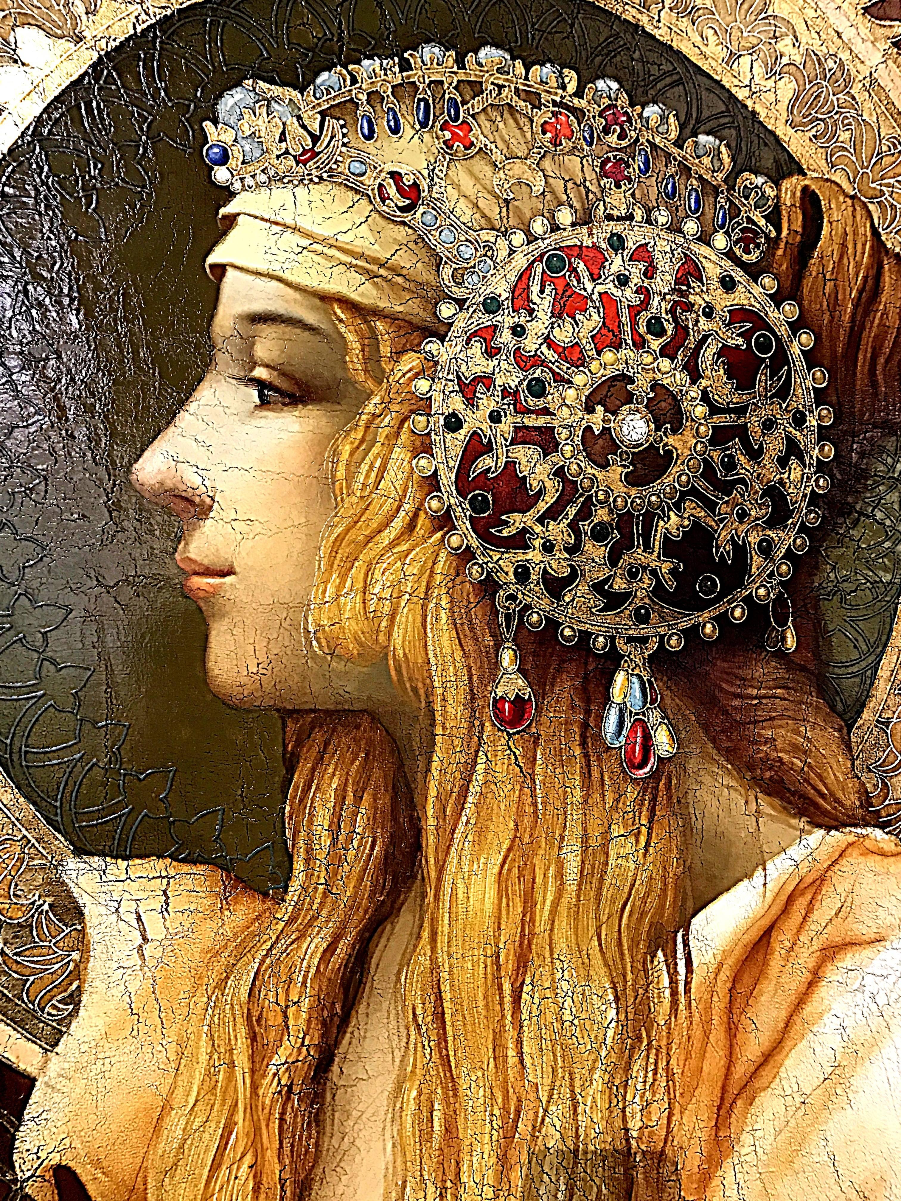 gold leaf art