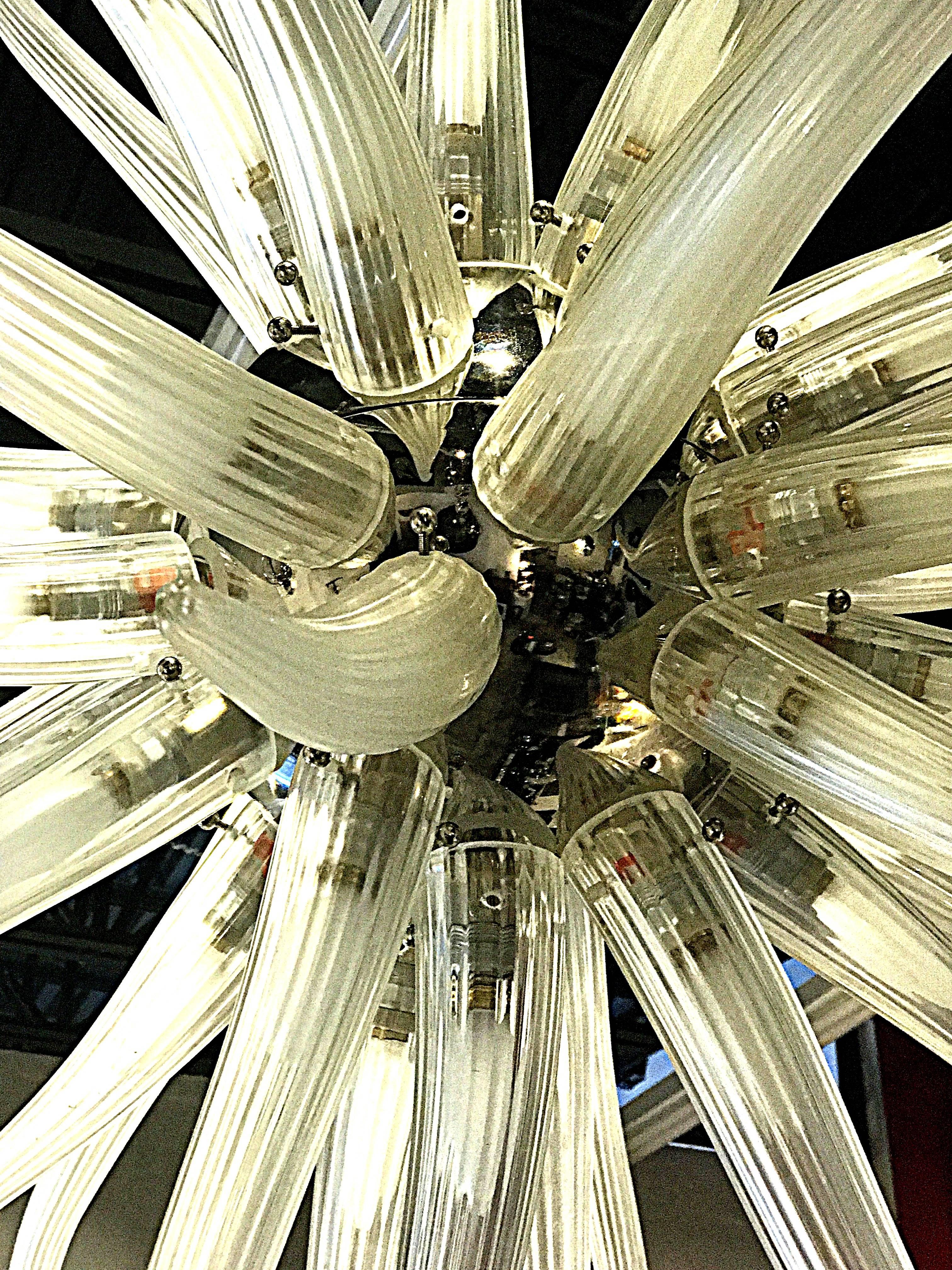 Dramatic Murano Glass Sputnik Chandelier 1