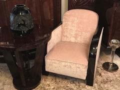 Pair of French Art Deco Club Chairs