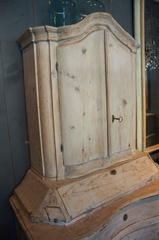 18th Century Austrian Bleached Wood Buffet a Deux Corps