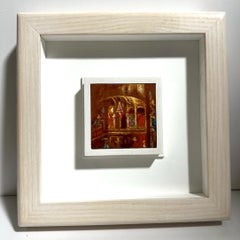 Pintura original de David Carson Shaw, de estilo modernista contemporáneo