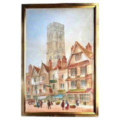 Paul Brandon Original Watercolour Painting of The Shakespeare Inn, Bristol