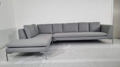 B&B Italia Charles L-Shaped Designer Sectional Sofa by Antonio Citterio