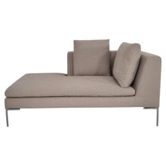B&B Italia Charles Designer Chaise Longue by Antonio Citterio