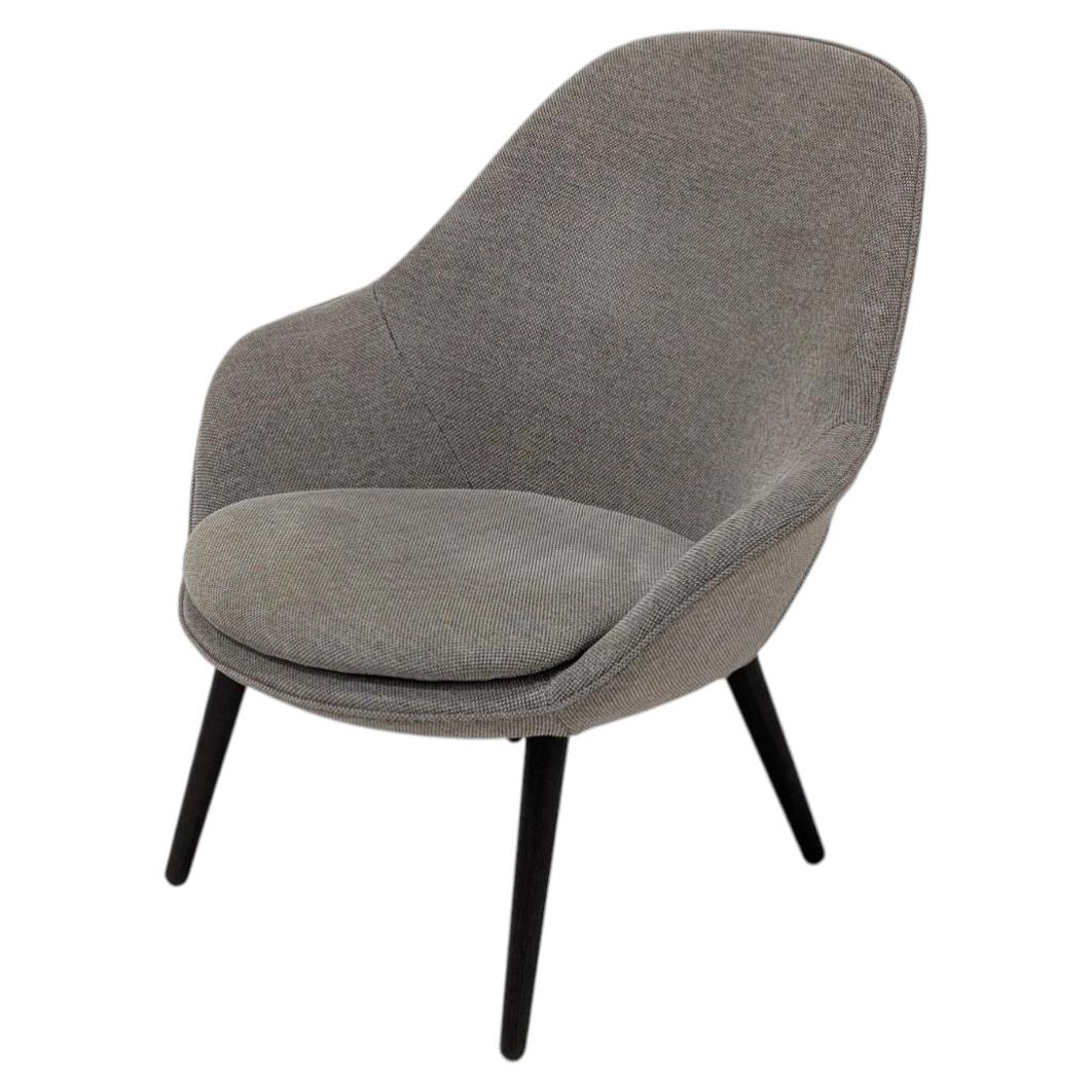BoConcept Adelaide Designer Lounge Chair in Grey Fabric For Sale