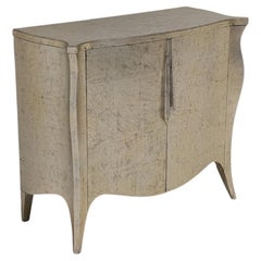 Credenza “Côte Basque” con foglia d’argento, firmata Christopher Guy