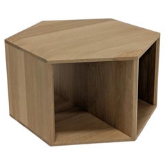 Wewood Hexa – Modularer Beistelltisch aus massiver Eiche