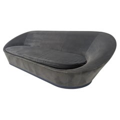 Sé New Life Sofa by Damien Langlois-Meurinne in Chic Blue Velvet