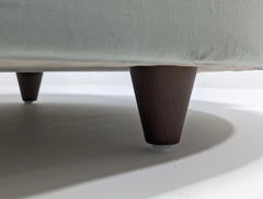 Kingcome Hugo Designer Sofa in Gura Pale Green Velvet