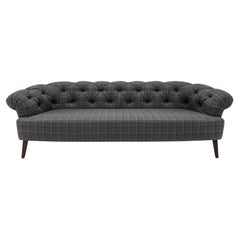 Designer Guild Button Chesterfield Style Sofa in Multicoloured Wool Blend