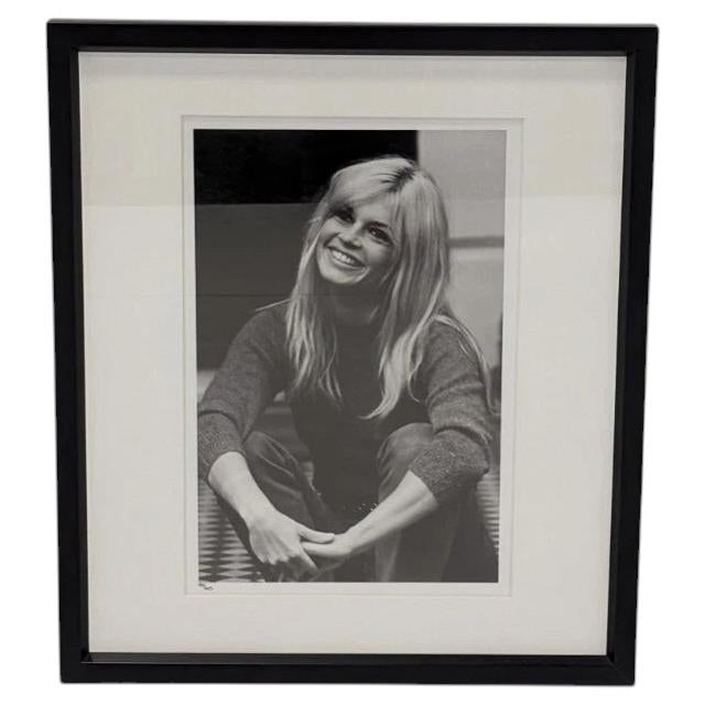 Galería Trowbridge: fotografía enmarcada en blanco y negro de Brigitte Bardot, 1966