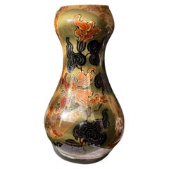 Rare Ernst Wahliss Turn-Vienna “Pergamon” Gourd-Shaped Lustre Vase c. 1918