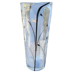 Rare Orrefors Kosta Boda Erika Lagerbielke Glass Vase Ltd Ed 21/60 Signed