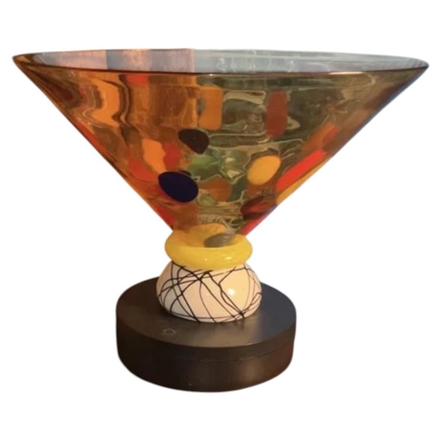 Murano Art Glass Millefiori Centrepiece Bowl "LaMurrina" Attributed to Gambaro For Sale