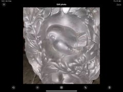 Lalique Bagatelle Vase Deeply Moulded Birds & Foliage ca. 1945