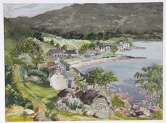 C G Turner “Skeildaig, Torridon” Original Welsh Artist Watercolour Scottish Land