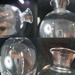 Lalique “Highlands” French Crystal Decanter with Stopper, Designed 1952