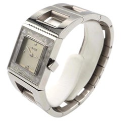 Montre-bracelet pour femme Lalique Bacchantes en acier inoxydable et cristal, à quartz suisse