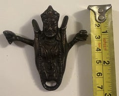 19th Century Tibetan Five-Metal Yogini or Dakini Protective Amulet Pendant