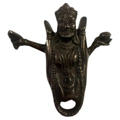 19th Century Tibetan Five-Metal Yogini or Dakini Protective Amulet Pendant
